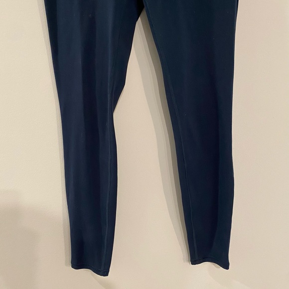 RBX Dark Teal Navy Blue Super Soft Ultra Hold Athletic Leggings - Picture 5 of 8